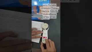 acco Portable Ultrasound Therapy Machine 1mhz #physiotherapist #physiotherapy