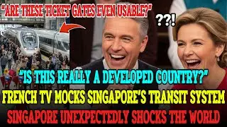 A FRENCH RAIL ENGINEER MOCKS SINGAPORE FARE GATES, THEN IS STUNNED MOMENTS LATER