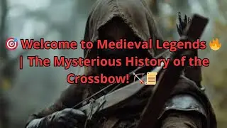 🎯 Welcome to Medieval Legends 🔥 | The Mysterious History of the Crossbow! 🏹📜