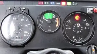 Mercedes NG 1628 L Cold Start V8 OM422 0°C