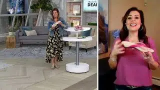 Vionic Leather Thong Sandals -Dillon on QVC