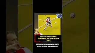 gol ikonik Dennis Bergkamp vs newcastle #gol #football #beritabola #art #bola