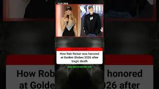 How Rob Reiner was honored at Golden Globes 2026 after tragic death #Celebrity #Hollywood #Shorts