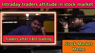 Stock market memes | Option trading memes | Intraday trading memes @Rahul_Mehra0991