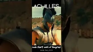 Achilles, a warrior with incredible strength, courage and fighting skills #achilles #greekmythology