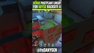 Gekko Post-Plant Molly Lineup for Backsite A on Abyss