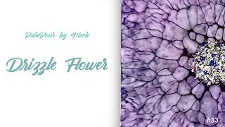 #33 Техника создания цветов методом капельного нанесения краски 🌸💜 | Вдохновлено работами Peti&rsquo;s ...