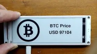 BTC monitor using CrowPanel 5.79