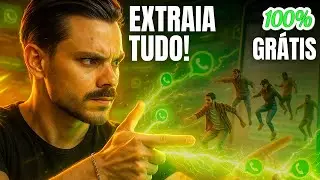 Como Extrair Contatos de Grupos de WhatsApp SEM PROGRAMAS e de Graça!
