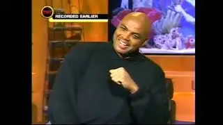 Charles Barkley kissing donkey ass