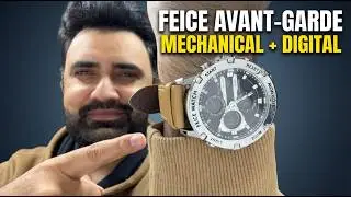 Mechanical + Digital in One Watch &mdash; Feice Avant-Garde FK036