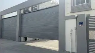 Side sliding garage doors Dubai &ndash; Maxwell Door UAE  Stylish & Secure