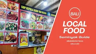 [4K]Bali-Seminyak Local Food Guide 19|OCT|25