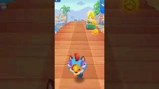 Cute Runner🐇🐕 with alphabet song~Running pet and Tom Gold run #kidsgame #runningpet #tomgoldrun
