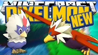 Minecraft Mods NEW Pokemon! Pixelmon Mod Showcase! (Pokemon in Minecraft) Rufflet Line [1.7.10]