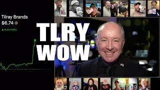 TLRY STOCK EXPLODES - TILRAY BRANDS STOCK UP - Global Cannabis company @MartynLucas