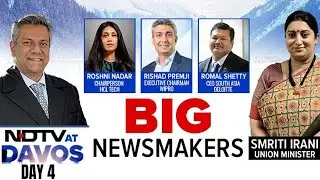 Union Ministers, Thought Leaders On Rising India Story At Davos 2024