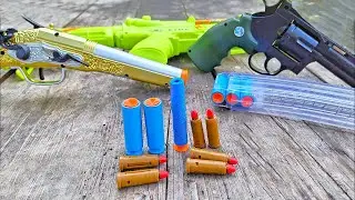 Testing 3 Types of Ammo and 3 Toy Guns with Foam Darts!
