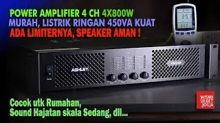 Ada Limiternya, Power 4 Chanel, Listrik ringan, , Ashley HMD 48