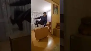Паркур дома | Parkour at home😱