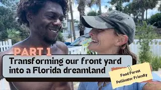 Florida Yard Transformation: Building Our Food Forest & Native Plant Garden
