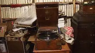 Demonstrating how an HMV no 4 Gramophone soundbox can equal a Meltrope 3 in sound Quality