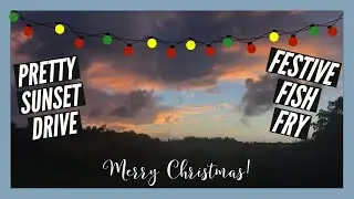 Sunset Drive & Festive Fish Fry | Oistins Barbados | Welcome Stamp Visa