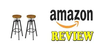 VILAVITA Adjustable Counter Industrial Barstools Review