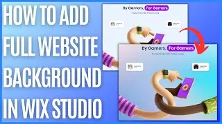 How to Add a Full Website Background in Wix Studio [Workaround]