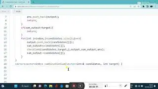 39. Combination Sum || LEETCODE SOLUTION || IN C++ || DATA STRUCTURE AND ALGORITHM