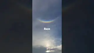 The Upside-Down Rainbow: The Circumzenithal Arc #shorts