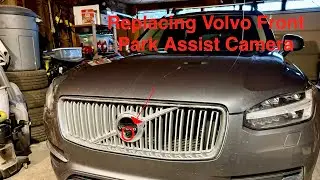 EASILY replace a Volvo Front Park Assist Camera 2018 Volvo XC90 without removing your bumper!