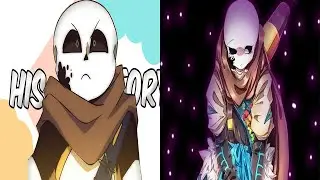 The many Ink Sans Canon Facts  (Teach Tale, Undertale AU facts and Lore Animation)