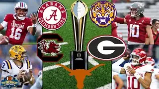 5 SEC Teams Will Make College Football Playoff & QB Film Study