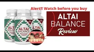 Altai Balance Review &ndash; ⚠️ Alert⚠️ -  Altai Balance supplement - Watch before buying!!