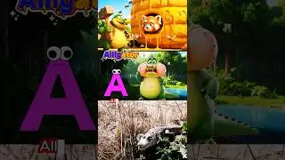 🐝 Песня о спасении животных ABC 🐊🐻🐱🐬 | Забавные приключения в улье и безопасность животных | Коро...