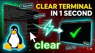 How to Clear the Terminal Screen in 1 Second on Linux