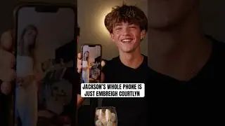 Jackson Harvey WHOLE PHONE is just Embreigh Courtlyn 😂🤭 #jacksonharvey #embreighcourtlyn