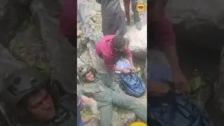 ALH Dhruv Helicopter of Indian Army crashed near Kishtwar, Jammu & Kashmir #HelicopterCrash
