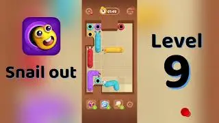 Snail Out Level 9 Walkthrough 🐌 | Easy Puzzle Solution | Solutionguruji