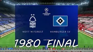 FIFA 23 | Nottingham Forest Vs Hamburger SV | UEFA Champions League Final 1980 | PC Gameplay HD60Fps