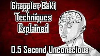 Grappler Baki Techniques Explained: 0.5 Second Unconscious