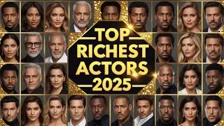 Top RICHEST ACTORS 2025