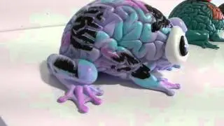 TOYGODD: EMILIO GARCIA'S JUMPING BRAIN EXHIBIT - TOY ART GALLERY