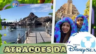 Todas as atrações da Tokyo Disney Sea-Passeios no Japão