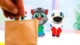 Compilation Yummy New Foods. NEW My Talking Tom Friends UPDATE DIY