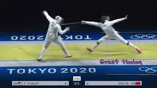 Beware, This is an excellent distance trap!!🪤 | Fencing awesome hits | Tokyo 2020 Olympics | Epee
