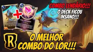 CRIEI O MELHOR DECK DE FTR SEM CAMPE&Atilde;O DO JOGO - Legends of Runeterra