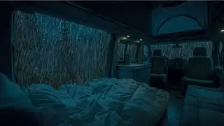 10 Hours⚡️ Peaceful Forest Rain Night for Better Sleep