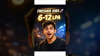 6&ndash;12 LPA in Service Based Companies? YES! #shorts #telugu #ServiceBasedCompanies #freshersjobs #tech